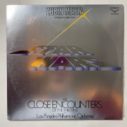 Винтажная виниловая пластинка LP Zubin Mehta Suites From Star Wars And Close Encounters Of The Third Kind (Japan 1978) (No Obi)