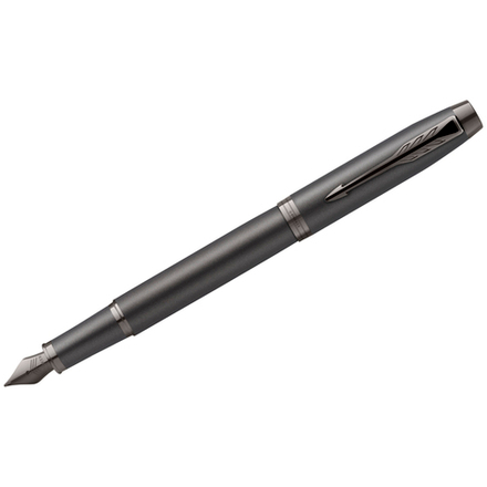 Parker IM Professionals - Monochrome Titanium, перьевая ручка, F, подар.кор.