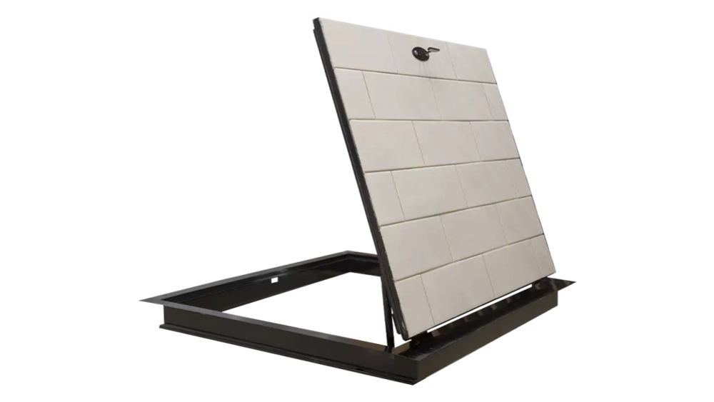 Люк напольный с пневмосистемой Тингард(1190x1097x113см;) - арт.553980