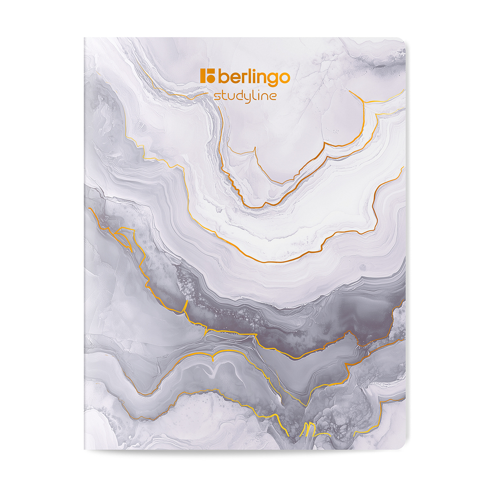 Тетрадь 48л., A5, клетка Berlingo "Golden Shade", 80г/м2, софт-тач, ассорти CBs_48S22