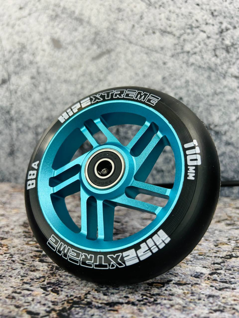 Колесо HIPExtreme H5 110*24 мм, голубой/черный