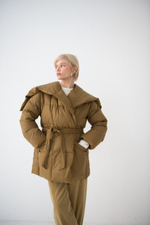 Пуховик с капюшоном YARMIN