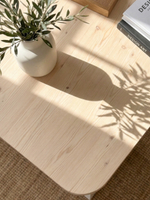 Стол письменный 185х75х75, Ochensol, компьютерный, школьный, в офис, парящая столешница, массив сосны, белый, Dipriz