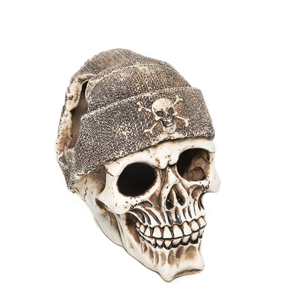 Грот "Череп в шапочке", 150*105*125мм, Laguna AQUA