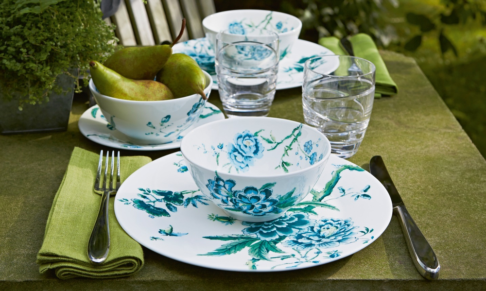 Wedgwood Чайная чашка Jasper Conran Chinoiserie White 250 мл с блюдцем
