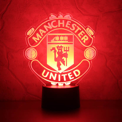 3Д-светильник "Манчестер Юнайтед" (Manchester United)