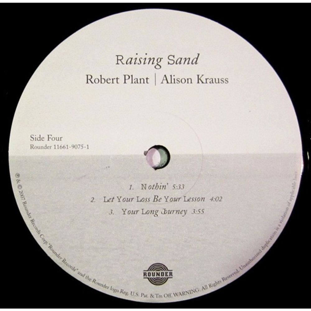 Robert Plant & Alison Krauss / Raising Sand (2LP)