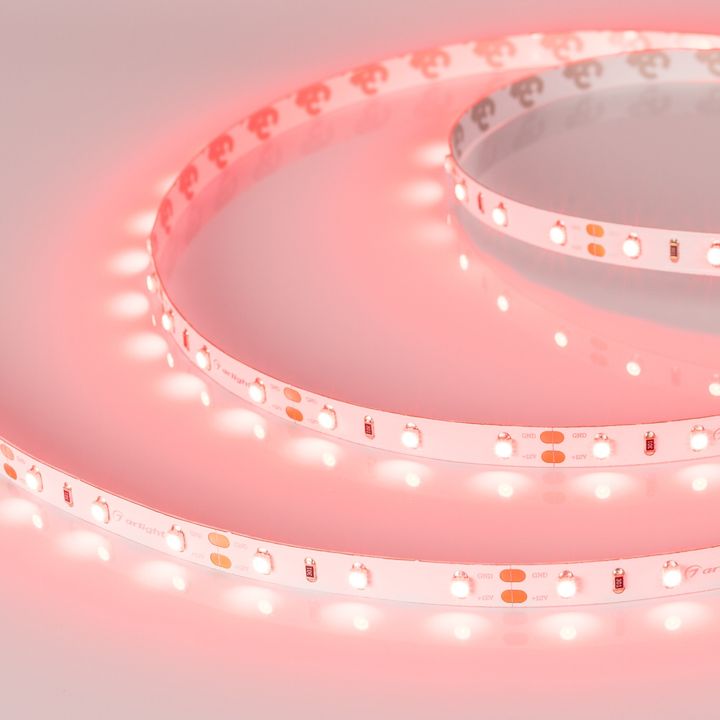 Светодиодная лента Arlight 4,8W/m 60LED/m 2835SMD красный 5M 010526(2)