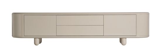 Тумба под телевизор Zorbig цвет серый/бежевый