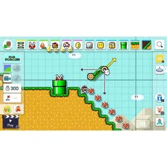 Super Mario Maker 2 Стилус (Nintendo Switch, Русские субтитры, Б/У)