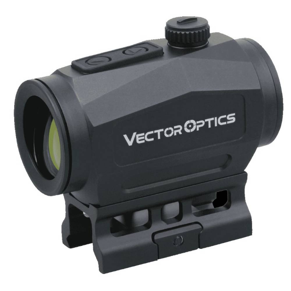 Коллиматорный прицел Vector Optics Scrapper 1x29 (закрытый, объектив 29мм, 2МОА, точка красная, weaver, IP67)