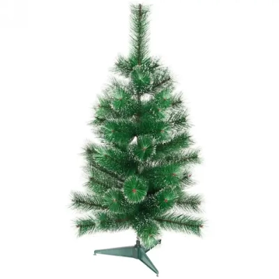 Ёлка «Созвездие» 90 см, леска серебряный иней (45 веток)