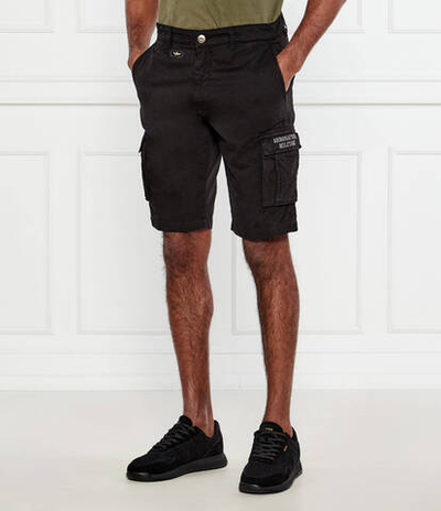 Шорты Aeronautica Militare - черный(BE066CT1122)