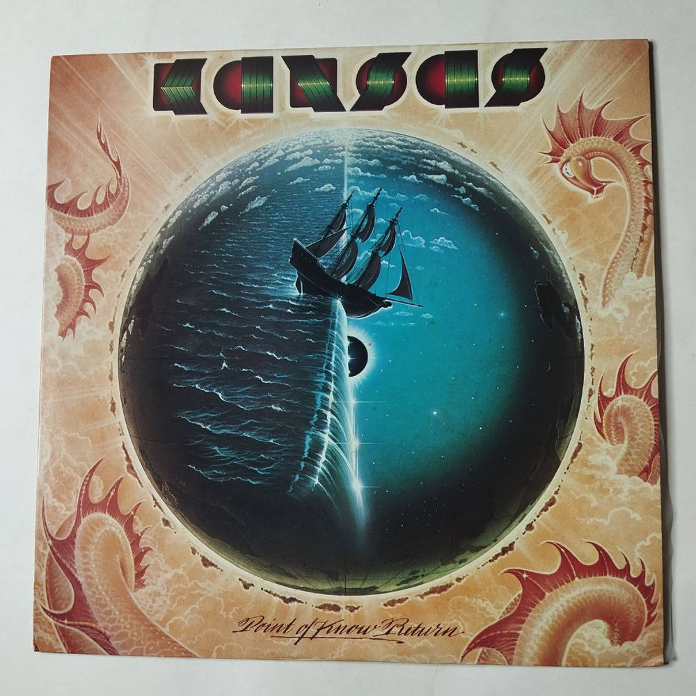 Винтажная виниловая пластинка LP Kansas Point Of Know Return (Japan 1977) (No Obi) The Spider