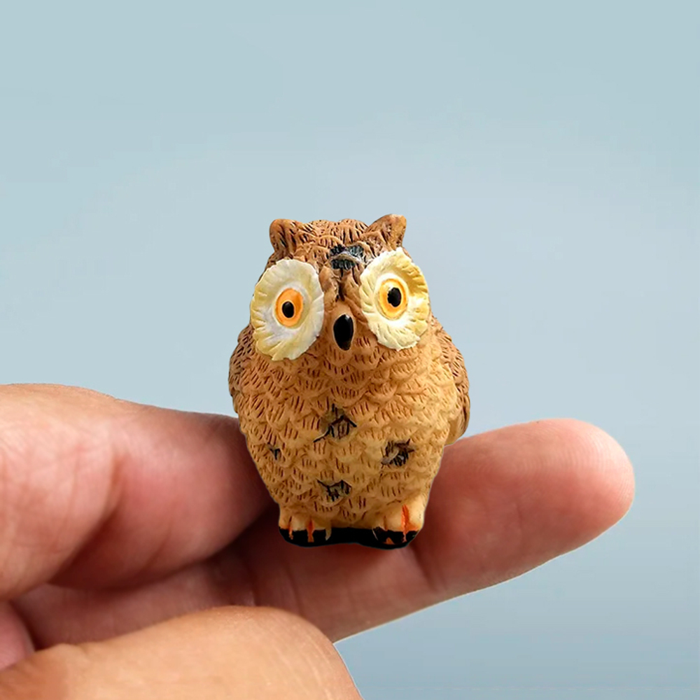 Фигурка "Совёнок Коричневый"