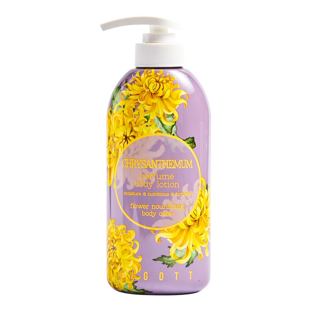 [JIGOTT] CHRYSANTHEMUM PERFUME BODY LOTION - Лосьон для тела ПАРФЮМИРОВАННЫЙ/ХРИЗАНТЕМА, 500 мл