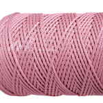 Blush polyester cord 2 mm