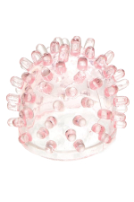 Насадка для вибромассажера Hitachi Dots с усиками розовая