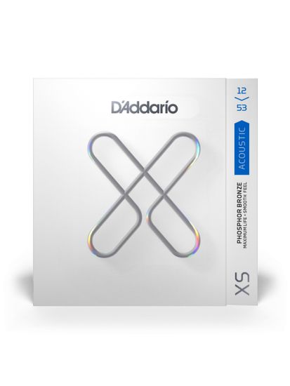 Струны для акустической гитары 12-53 D'Addario XS XSAPB1253