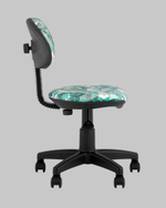 Кресло компьютерное детское УМКА абстракция зеленый