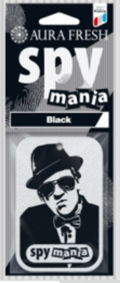 Аром-р AURA FRESH SPY MANIA Black