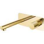 Смеситель для раковины Boheme Stick 125-GG.2 С ВНУТРЕННЕЙ ЧАСТЬЮ, gold, touch gold