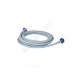 Шланг заливной для стиральной машины D=16мм гайка-гайка 3/4"-3/4" L=5,0м для х/в в упаковке с еврослотом Tuboflex