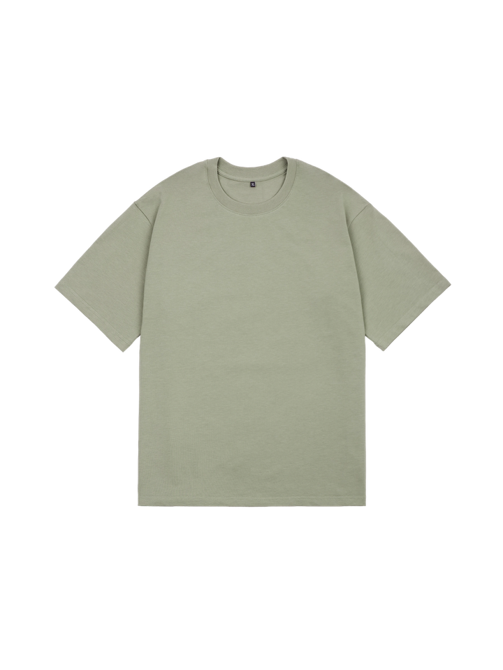 Футболка оверсайз (болотный) 230 г