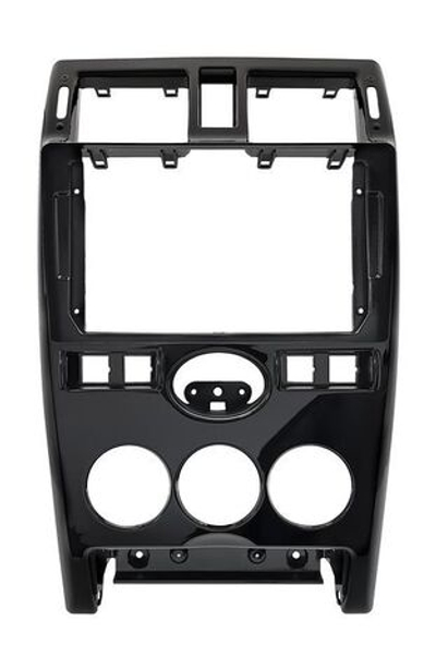 9" рамка Lada Priora 2007-2014, черная глянцевая MFB дисплей