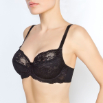 Бюстгальтер-балконет с мягкими кружевными чашками (Размер: 75G) (Цвет: пудровый)