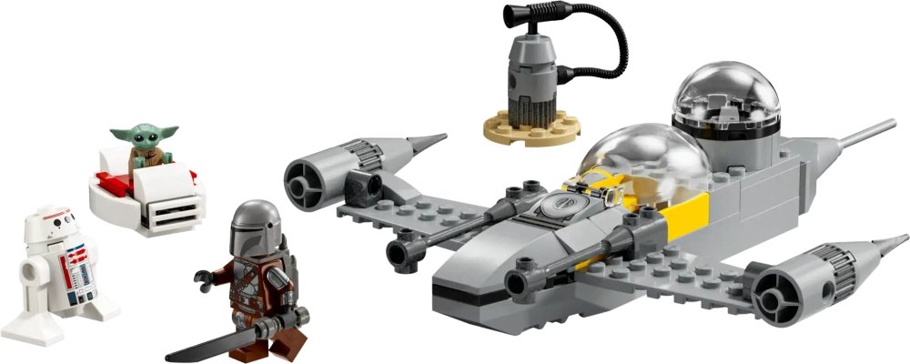 Конструктор LEGO Star Wars 75410 Звездный истребитель N-1 от Мандо и Грогу