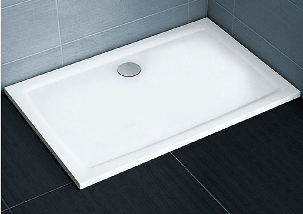 Душевой поддон из искусственного камня Ravak Gigant Pro Chrome 110x80 XA04D401010 Белый