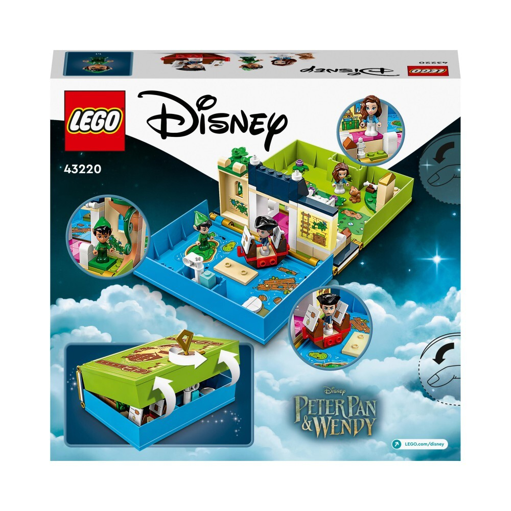 LEGO Disney - Книга о приключениях Питера Пэна и Венди 43220 / артикул   43220  / GTIN 5702017424873
