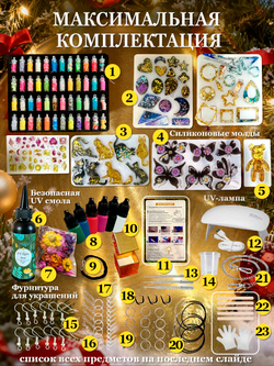 Набор для творчества, эпоксидная смола.