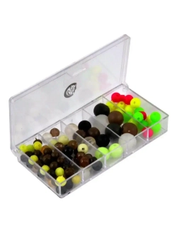 Набор силикон.бусин СВ-1 коробка 100*50*17мм