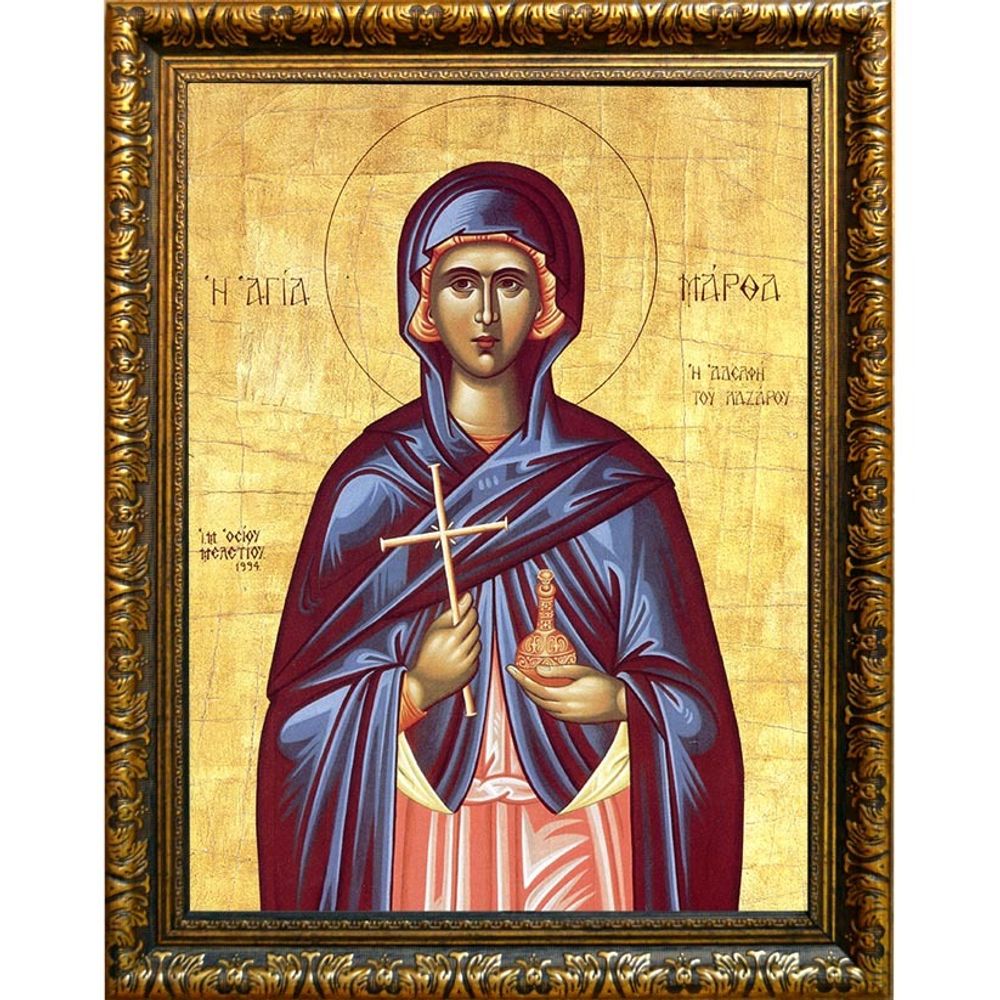 Марфа (Марта) Вифанская Святая. Икона на холсте.