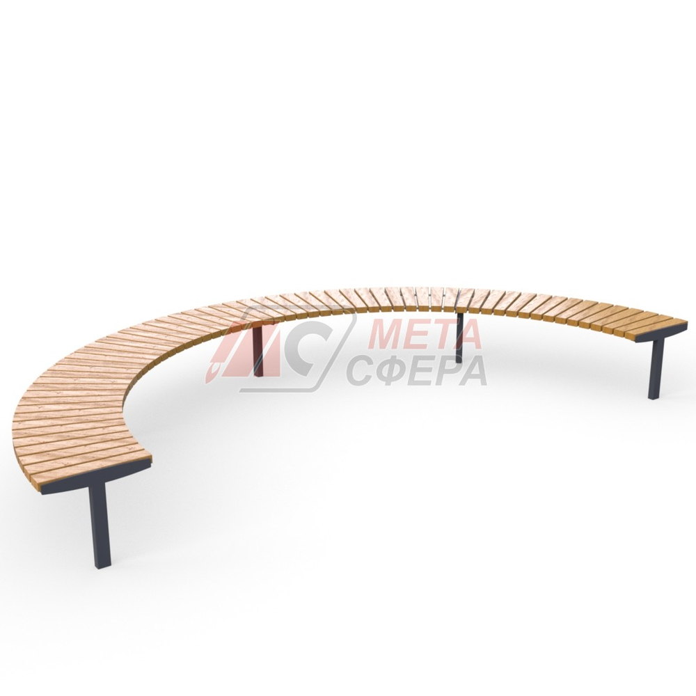 Лавка Верона радиусная