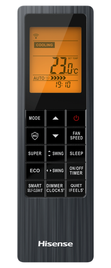 Внутренний блок настенного типа серии VIBE PRO CARBON MULTI EU DC Inverter AMS-18UW4RXPHB00(B) (комплект)