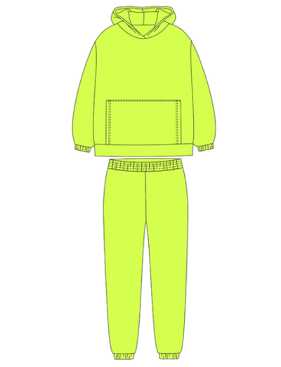 Костюм для девочек флис "Ханна-3" р.128, Салатовый (Ивашка)