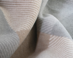 Плед 150х200 Biederlack Smooth Elegance Stage Cream фото