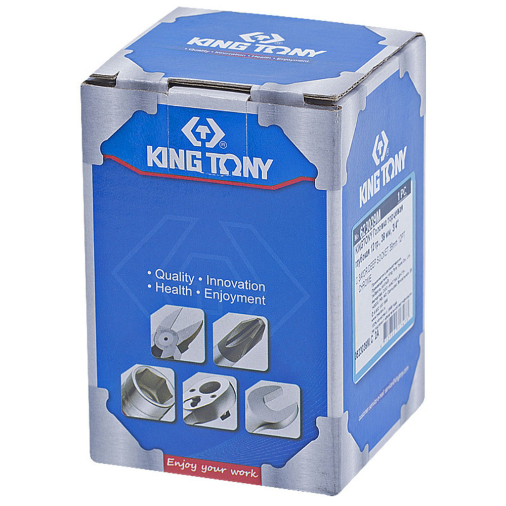 KING TONY (623039M) Головка торцевая глубокая двенадцатигранная 3/4", 39 мм