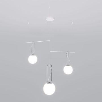 70143/3 / подвесной светильник / белый