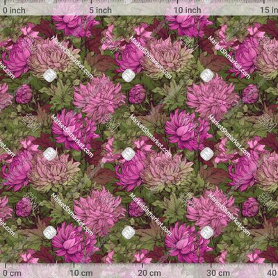 Сиреневые георгины by Мир Натали 469 DPI