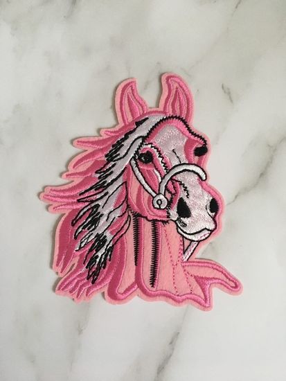 Нашивка на куртку. Horse