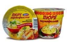 Белорусское картофельное пюре &quot;Мира&quot; 40г. со вкусом курицы Машпищепрод - купить с доставкой по Москве и всей России