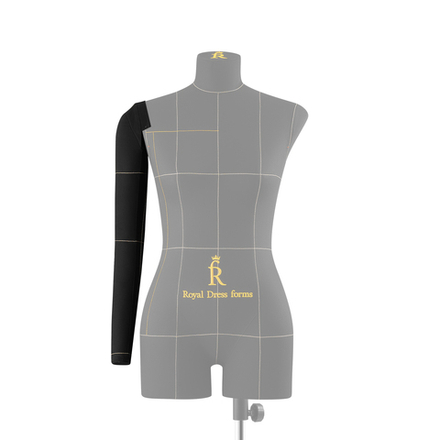 Правая рука для манекена Моника, черная, размер 42-44 тип фигуры Прямоугольник