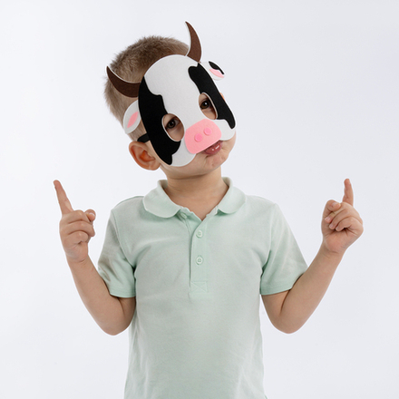 Маска карнавальная Корова