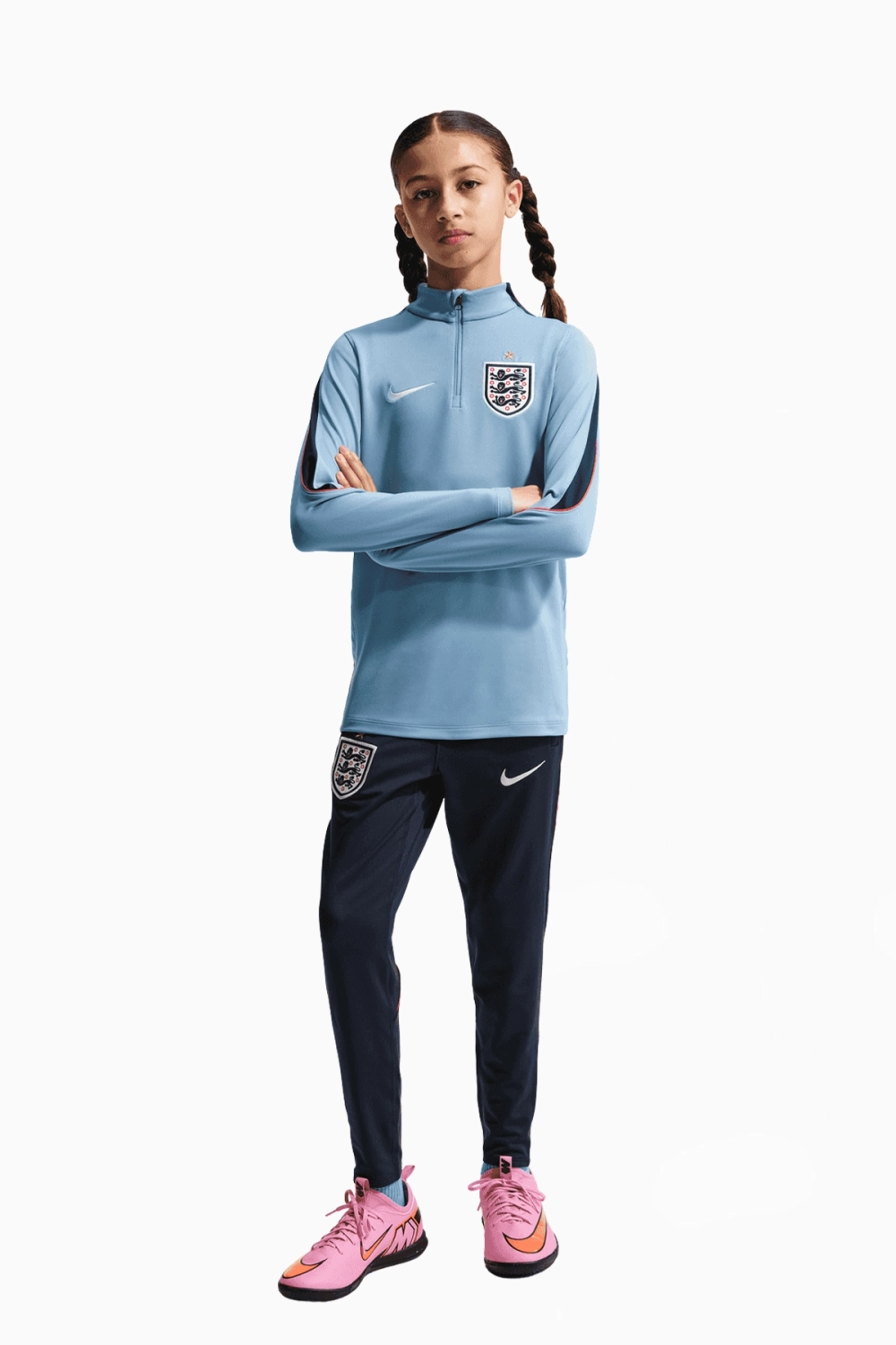 Кофта Nike England 2026 Strike Junior - синий