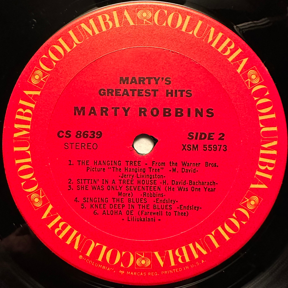 Marty Robbins - Marty's Greatest Hits (США)
