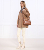 Кожаная сумка через плечо Michael Kors - коричневый(30R3G3WM2L)